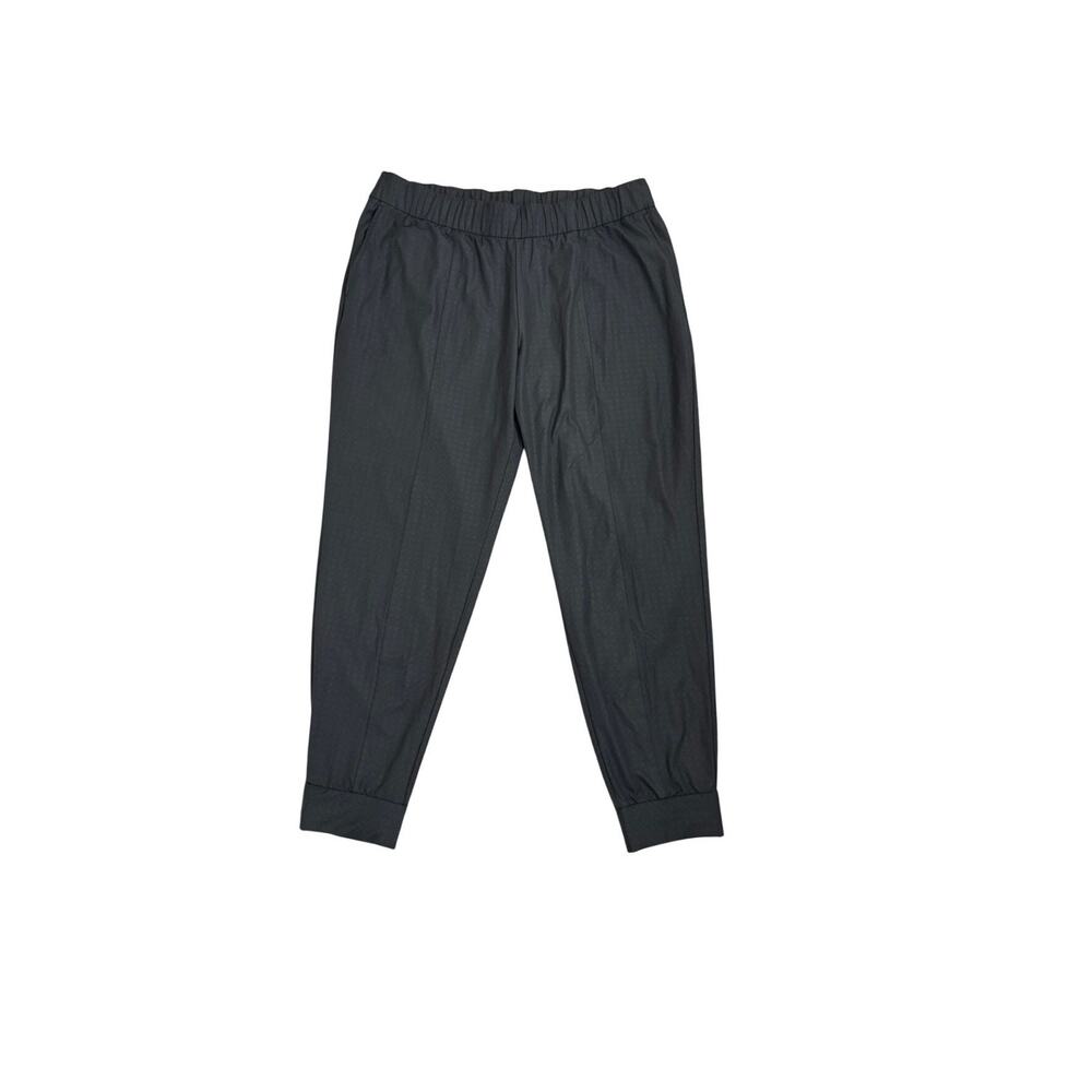 Nike Dri-FIT Active Pants Grey UV Victory Women's Gingham Golf Joggers Size XL